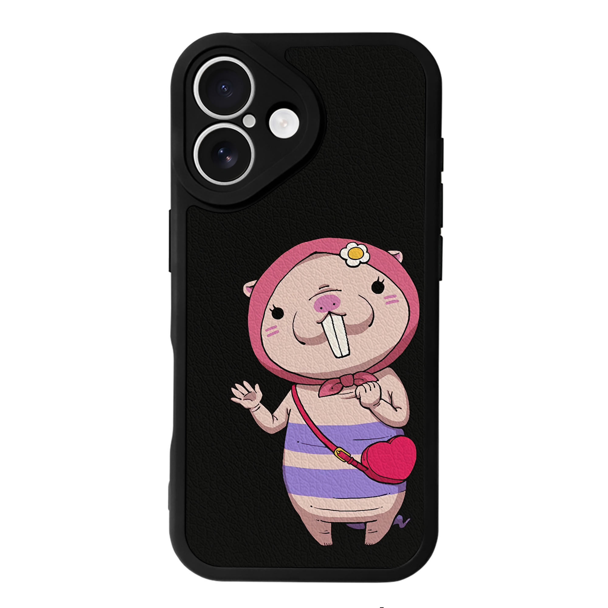（画像用） 妖怪ウォッチ Yo-kai Watch 【iPhone 16シリーズ対応】シリコンスマホケース（レザー調） 材質：シリコン